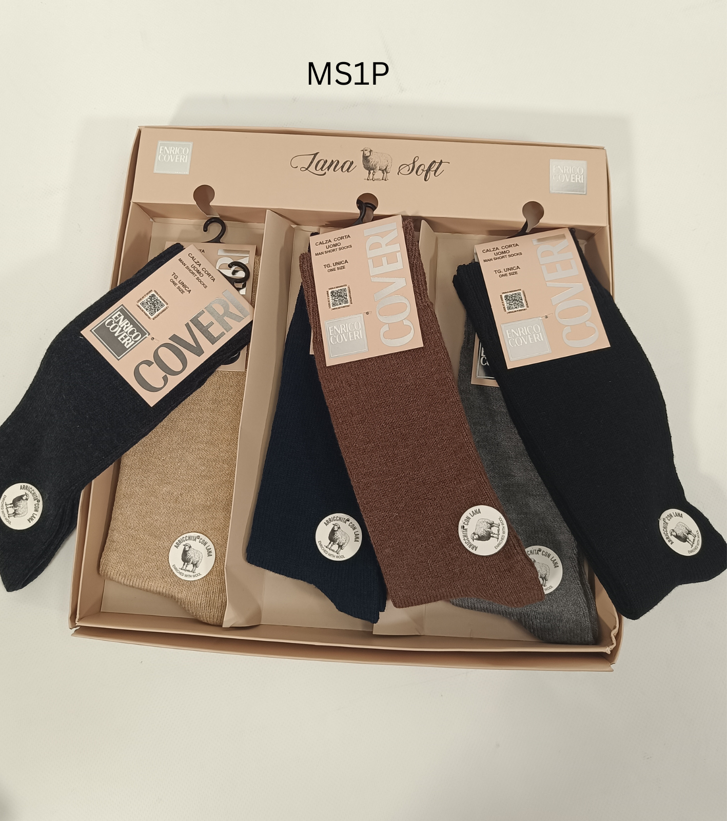 CALZINO CORTO UOMO LANASOFT Tellini S.R.L. Velkoobchodní oblečení